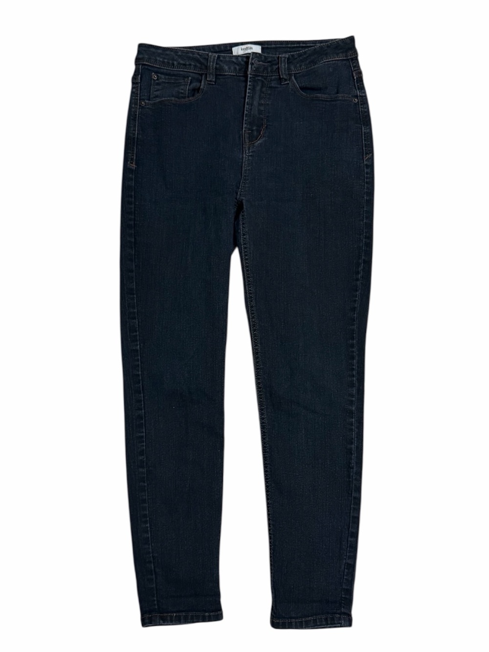 KENSIE Effortless Ankle Mid-Rise Skinny Medium Wash 5 Picket Jeans Sz 8/29